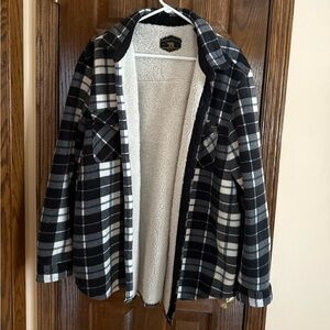 Sherpa Flannel Jacket